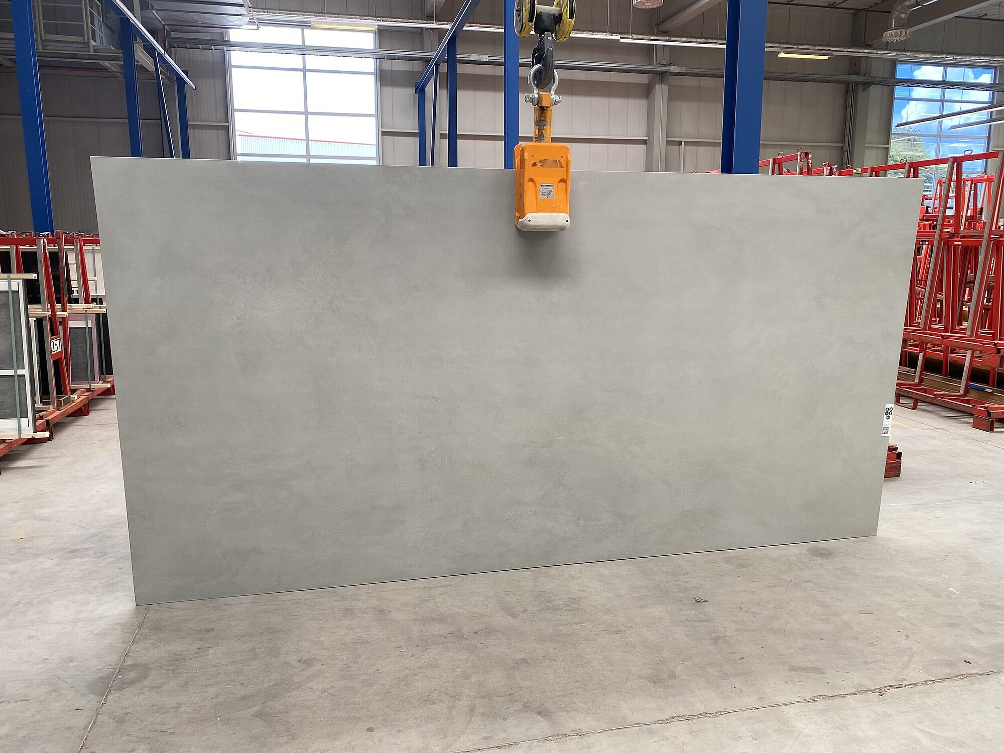 Keramik Cement Light Gray für Küche von SteinArt Manufaktur